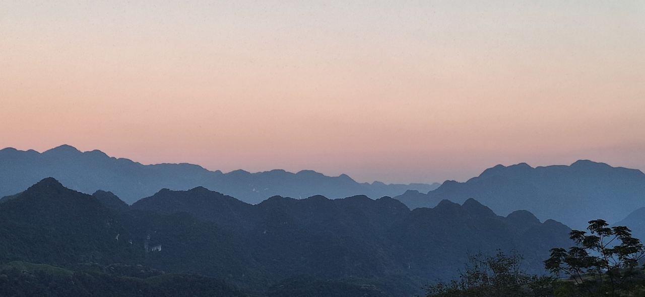 Ausblick Pu Luong Eco Garden