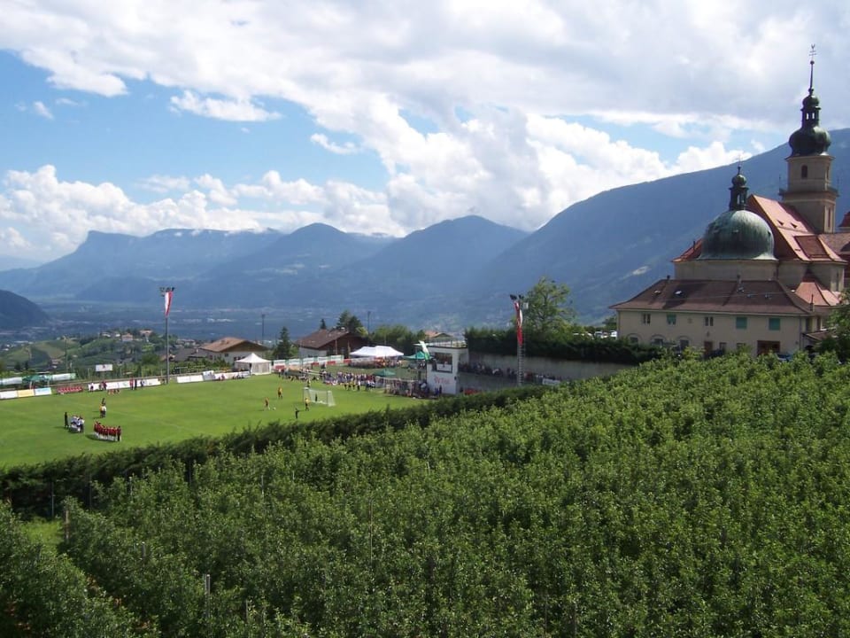 Blick vom Balkon Hotel Residence Haselgrund