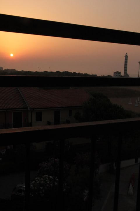 Sonnenaufgang vom Balkon Hotel Fenix