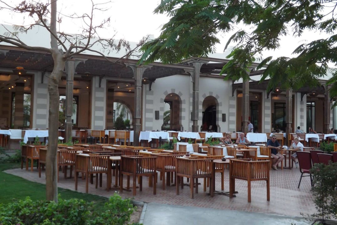 Terrasse Hauptrestaurant Stella Beach Resort & Spa Makadi Bay