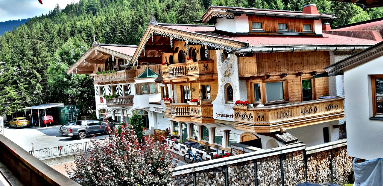 Außenansicht Appartements Gerlosperle