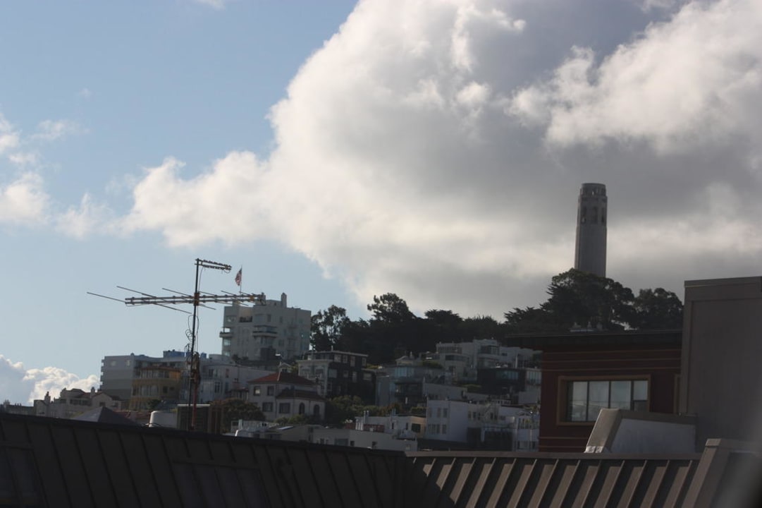 Blick aus unserem Zimmer Hotel Riu Plaza Fisherman’s Wharf