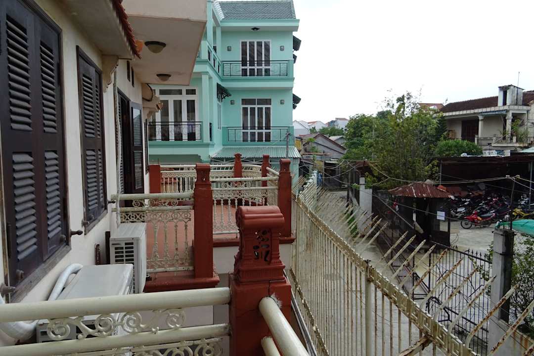 Nicht so toller Blick aus dem Zimmer Hoi An Lantern Hotel
