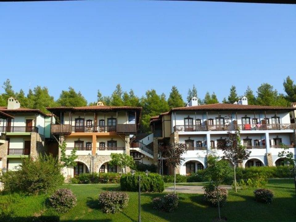 Ausblick von unserem Balkon Simantro Resort
