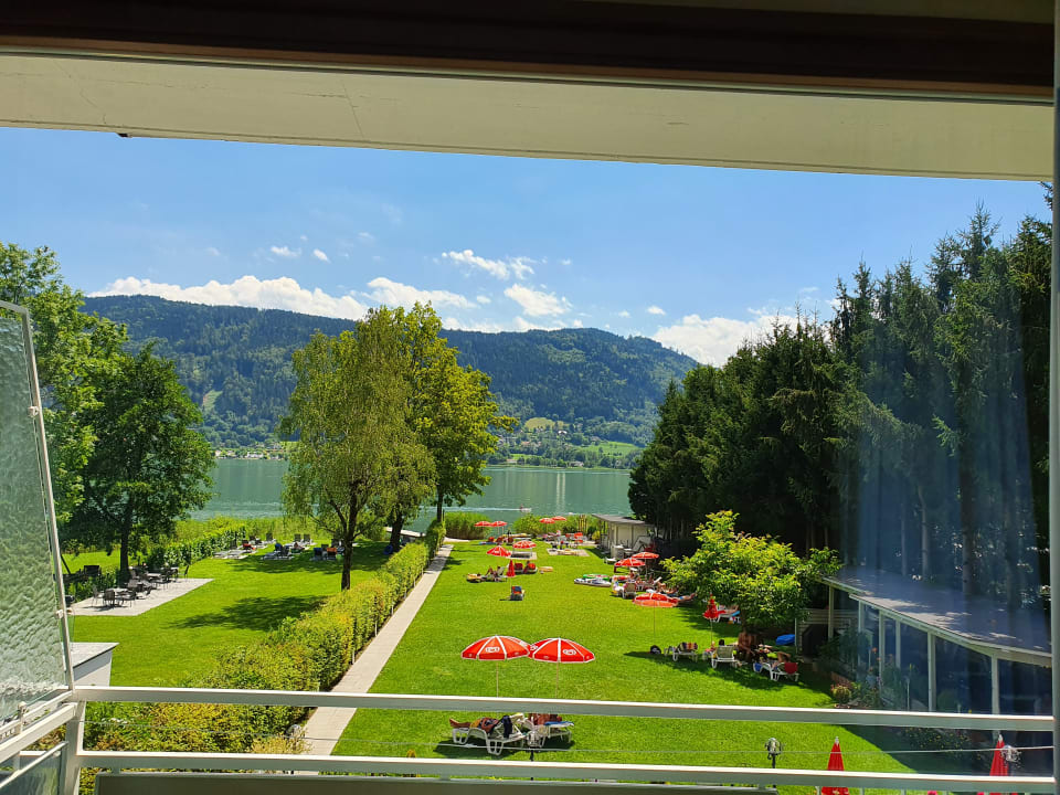 Ausblick Gästehaus Hotel Schluga