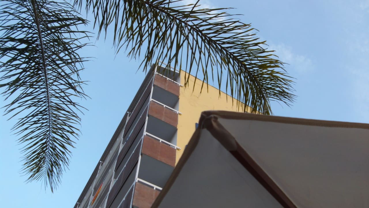 Blick aufs Hotel von der Bar Bahía de Alcúdia Hotel & Spa