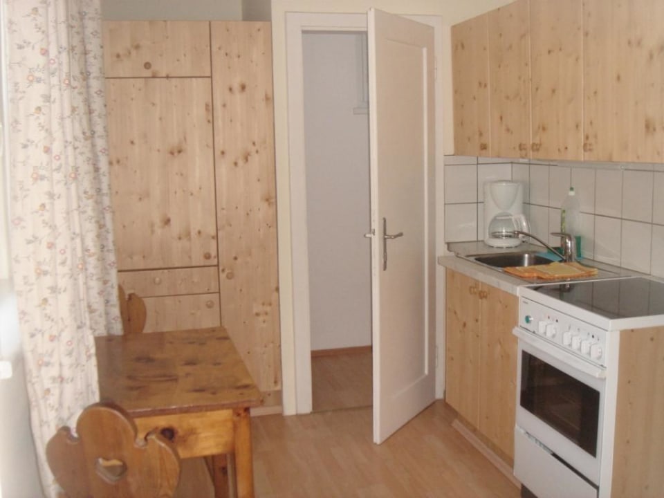 Küche im 3-Raum-Appartement Haus Brandstätter