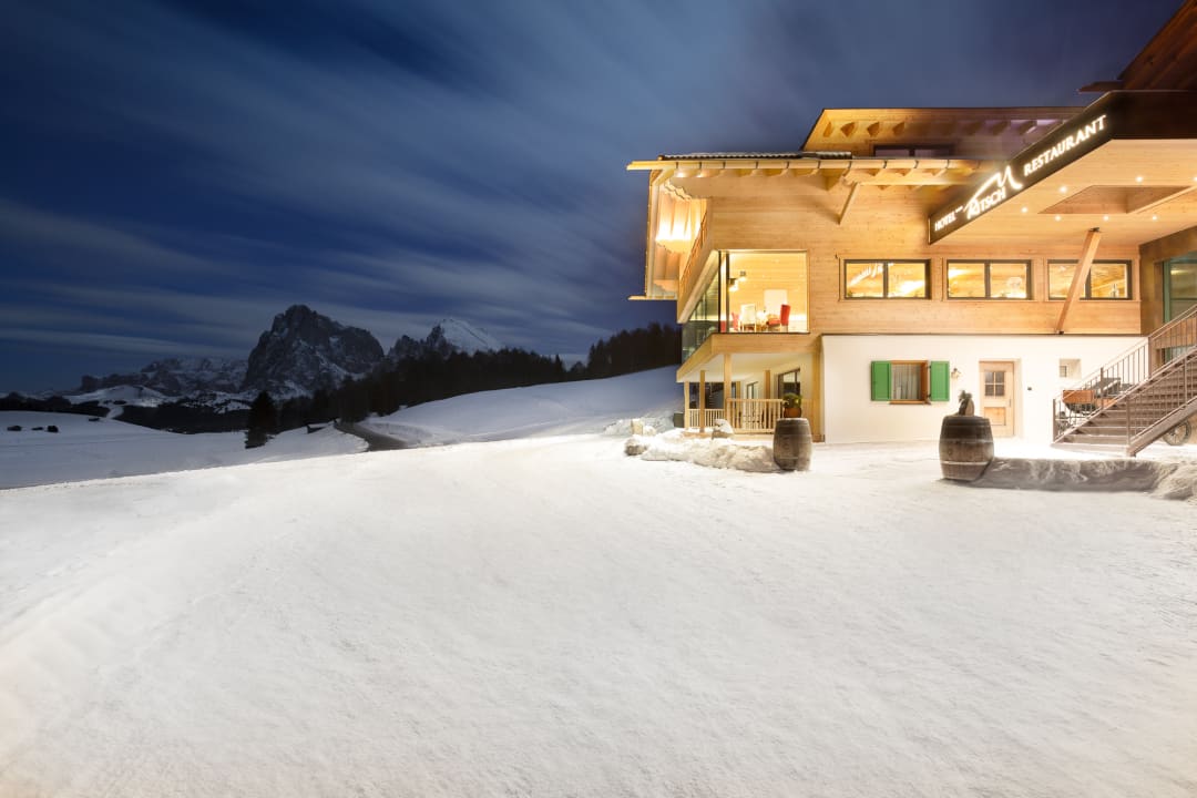 Außenansicht Hotel Ritsch Seiser Alm