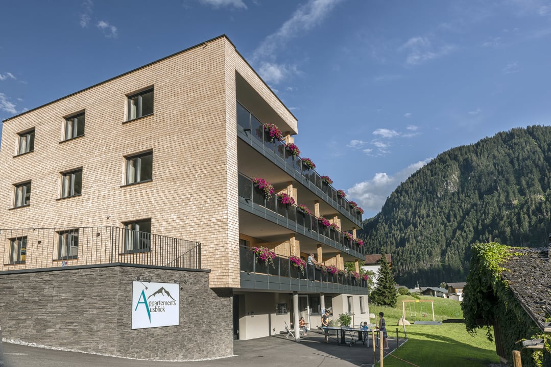 Außenansicht Appartements Ausblick