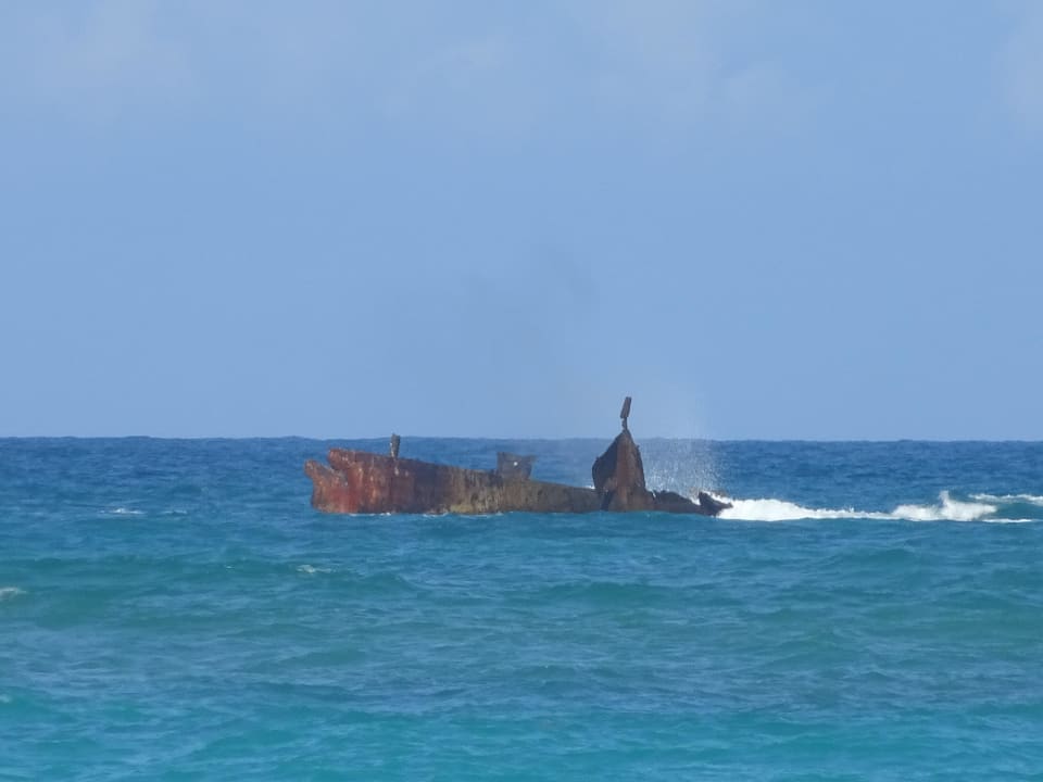 Schiffswrack  Hotel Riu Bambu