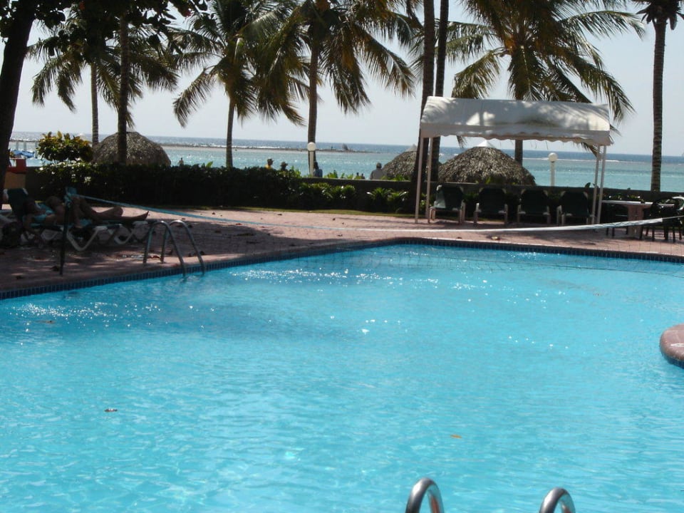 Pool mit Meerblick whala!boca chica