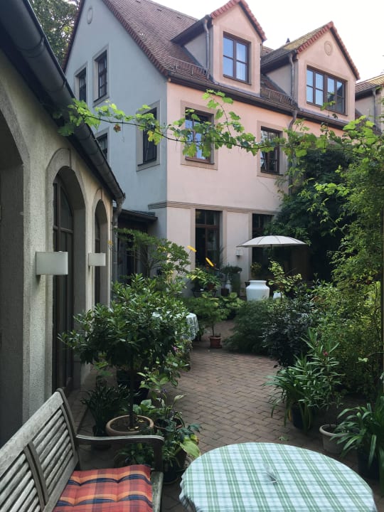 Der Innenhof Hotel Fährhaus Meißen