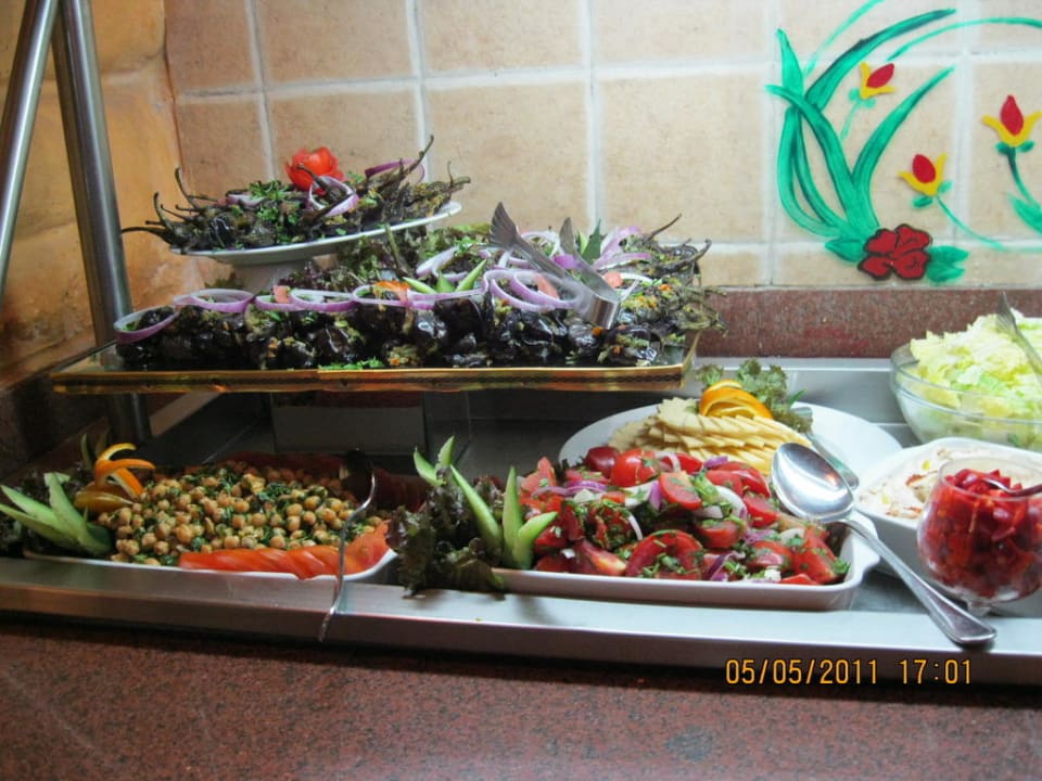 Ein Teil vom Büffet Pickalbatros Alf Leila Wa Leila Resort - Neverland Hurghada