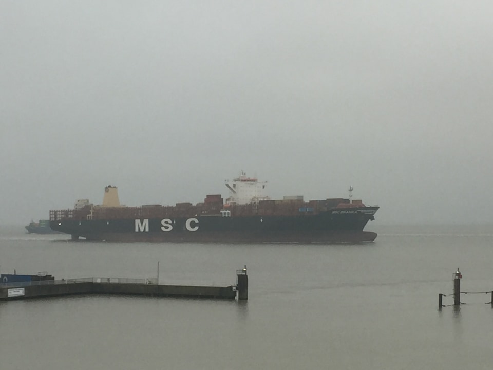 Ausblick Haus Residenz am Yachthafen Hamer Ferienappartements