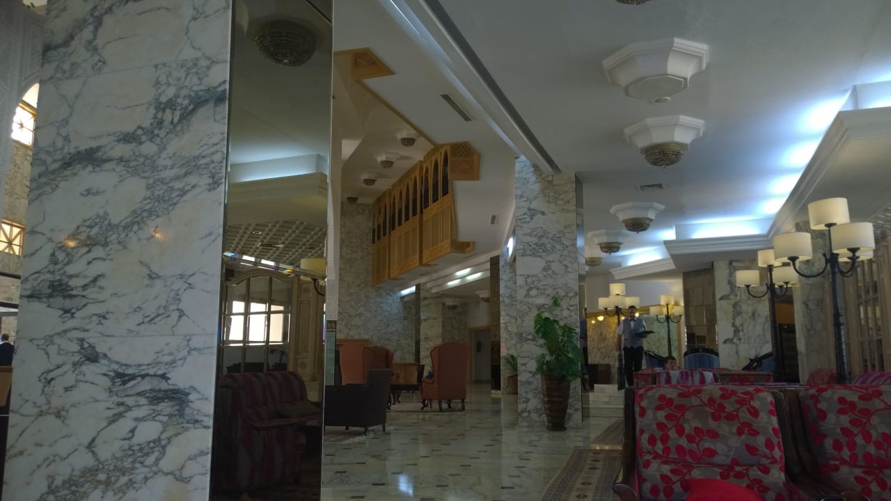 Lobby & Eingang  Hotel Marhaba Beach
