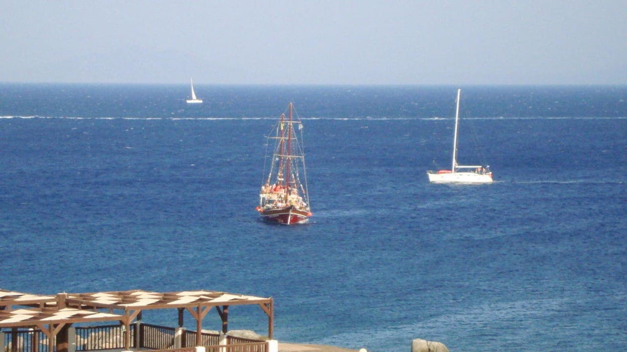 Tolle Aussicht Dimitra Beach Hotel & Suites