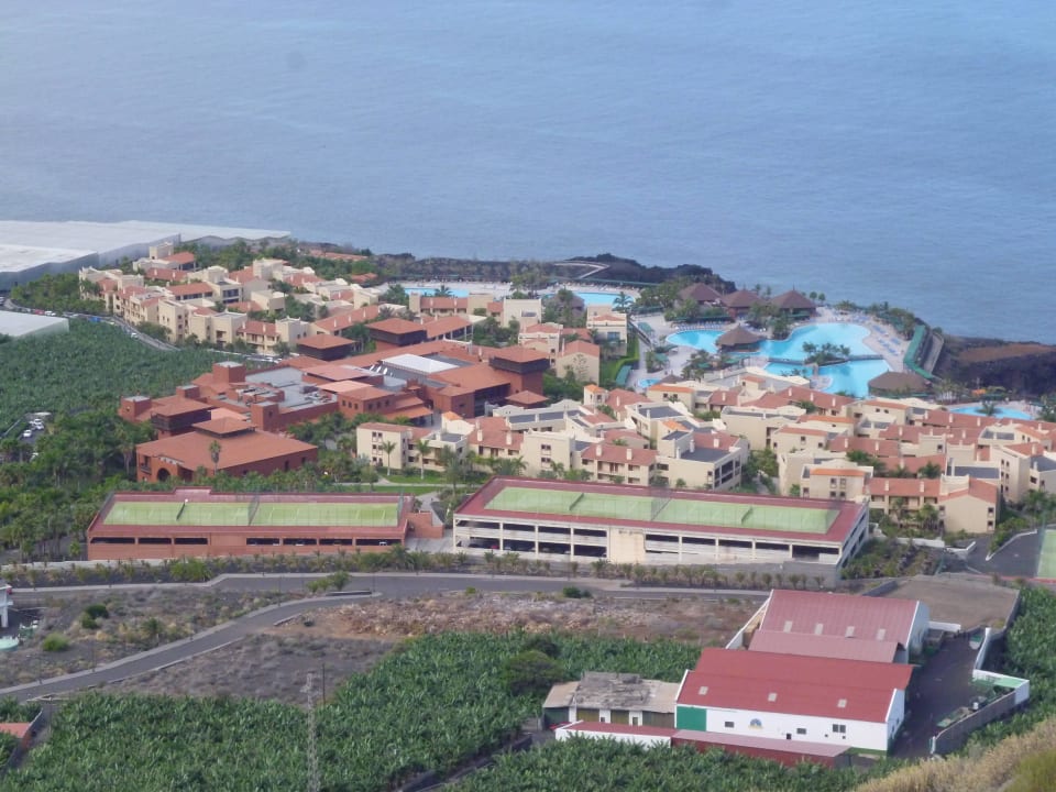 Hotelanlage von Oben La Palma Princess