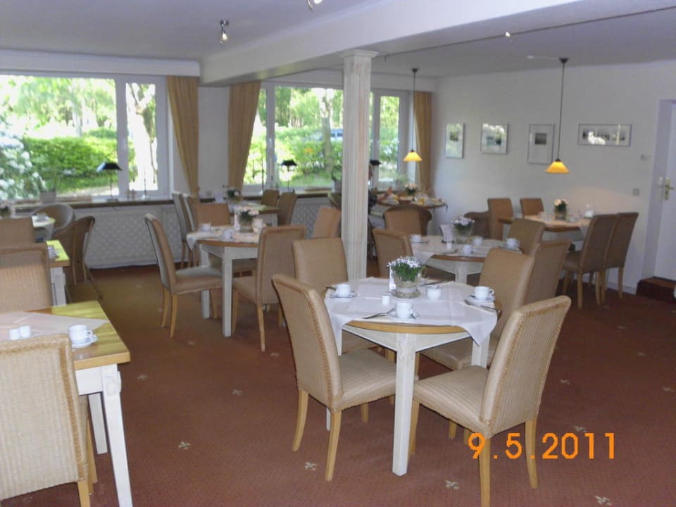 Frühstücksraum Das Frühstückshotel St. Peter-Ording