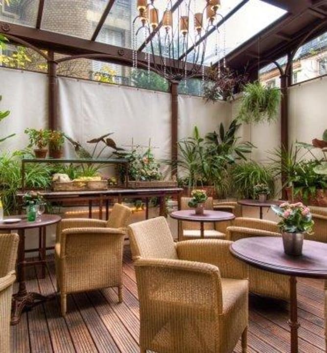 Patio Best Western Premier Trocadéro La Tour