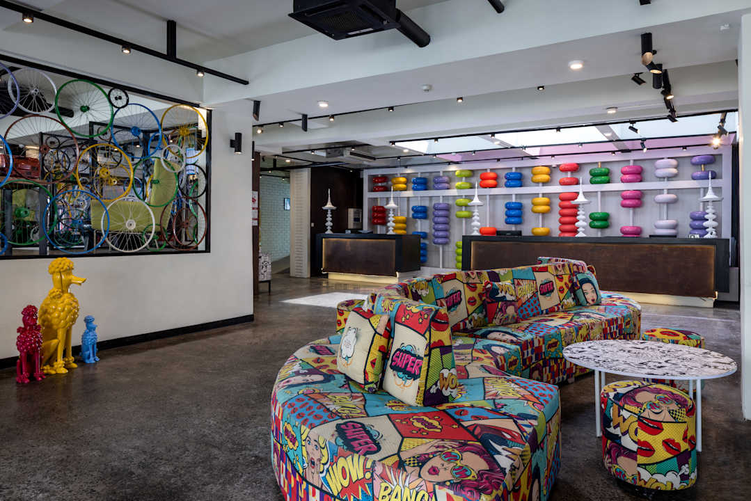 Lobby Viva Dash Hotel Seminyak