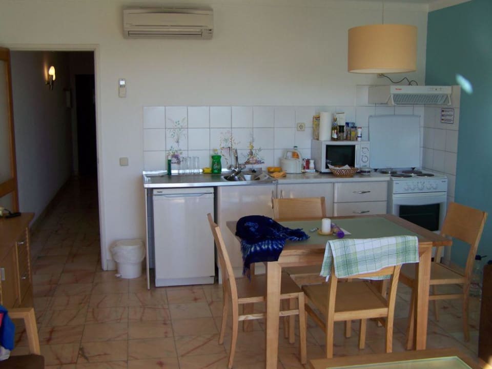 küche und Wohnraum Hotel Jardim do Vau