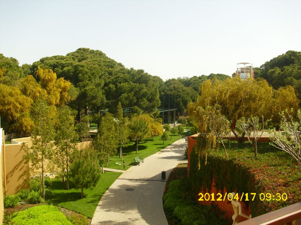 Von der Bücke aus gesehen Voyage Belek Golf & Spa