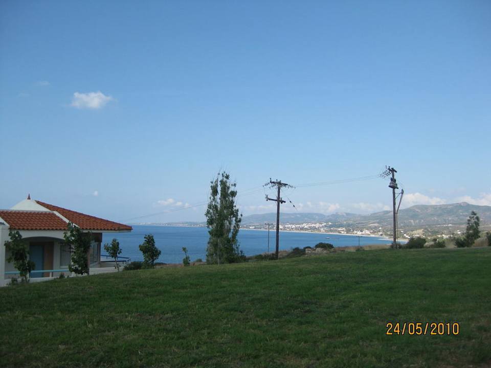 Blick vom Zimmer auf das Meer Rodos Princess Beach Hotel & Spa