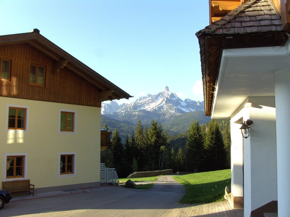 Blick vom Hof Apartments Richlegghof