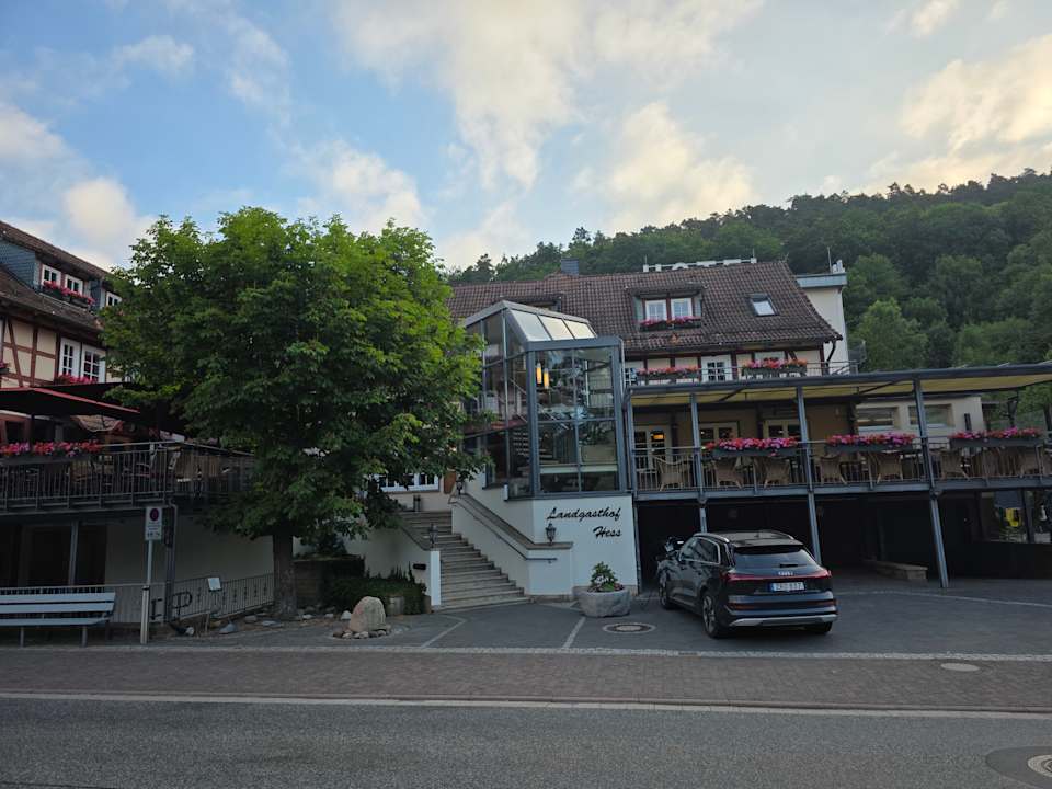Außenansicht Landgasthof Hotel Hess