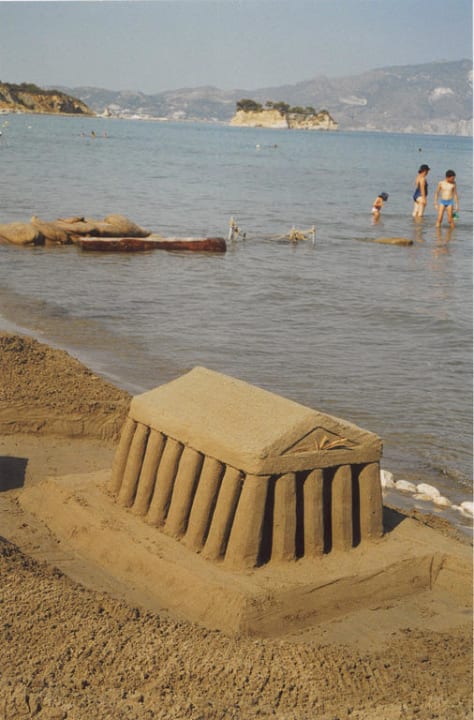 On the beach of Porto Koukla Porto Koukla Beach