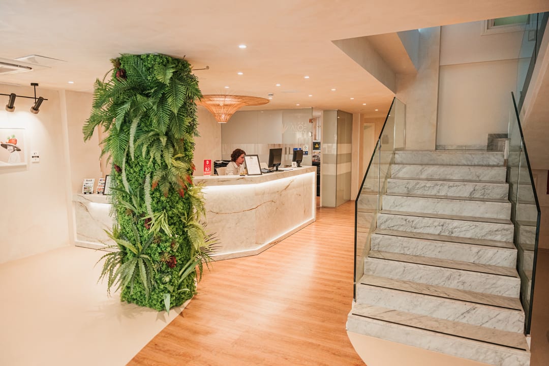 Lobby Hotel Aloe Canteras