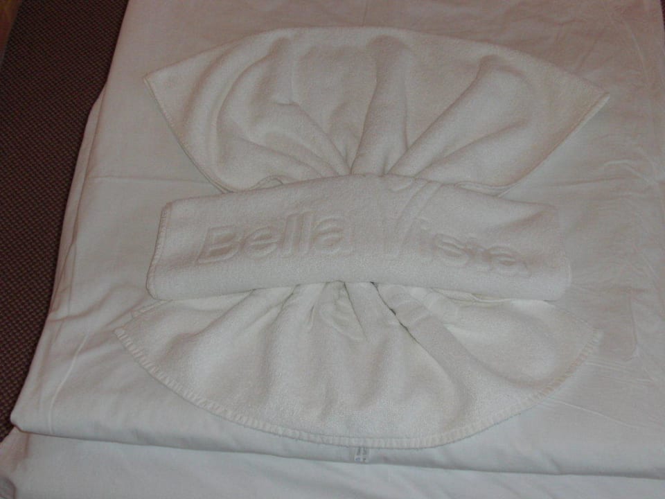 Bastelei des Zimmermädchens Bella Vista Beach Club