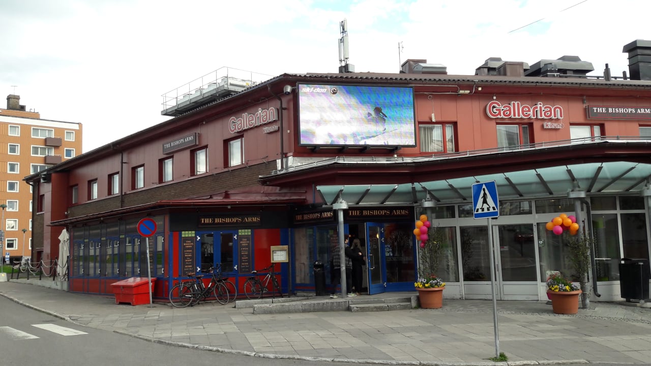 Außenansicht Hotel Bishops Arms Kiruna