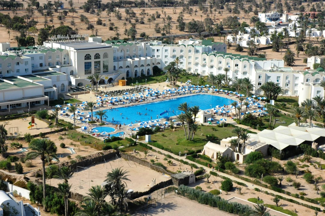 Overhead view Djerba Castille