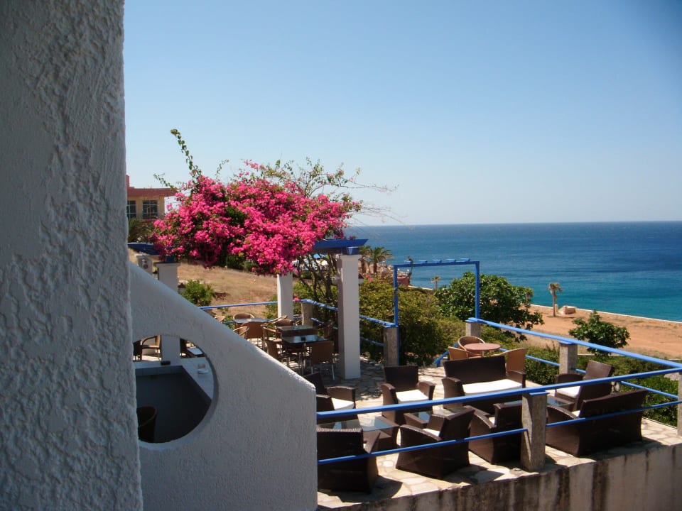 Unser Speisesaal im Freien Hotel Stella Beach