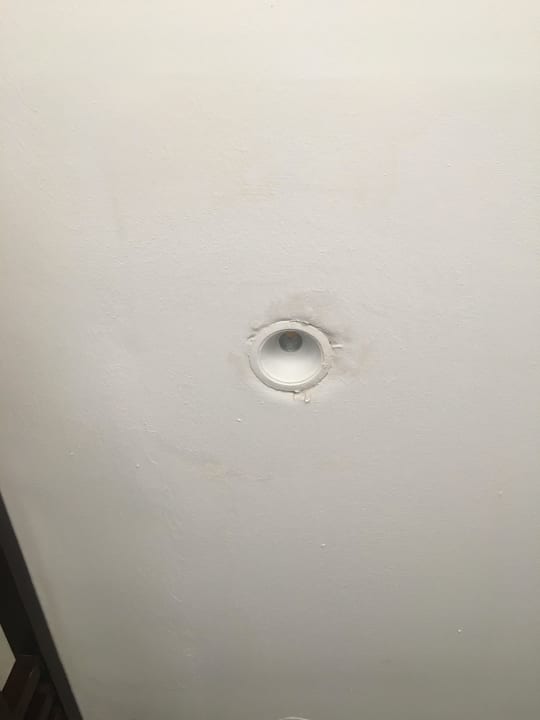 Direkt beim Halogenspot tropfte es Hotel Grand Palladium Palace Resort, Spa & Casino