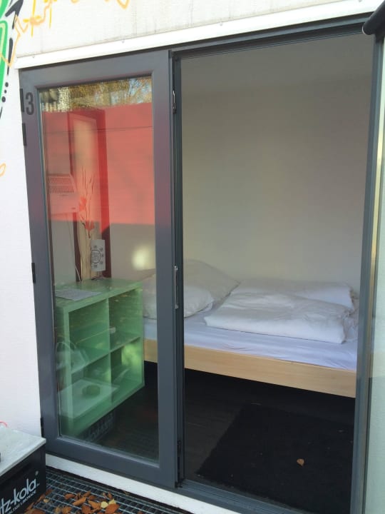 Haus innen Qbe Hotel Heizhaus Berlin