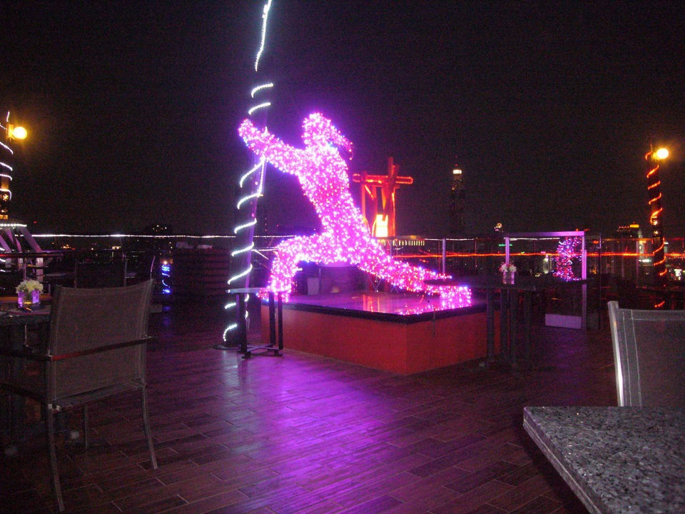 Tolle Dachterrassenbar Siam@Siam Design Hotel Bangkok