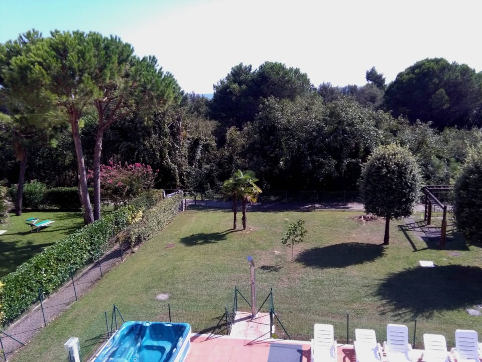 Aussicht zum Meer vom 2.Stock COSTA RICA BIBIONE Eco Resort