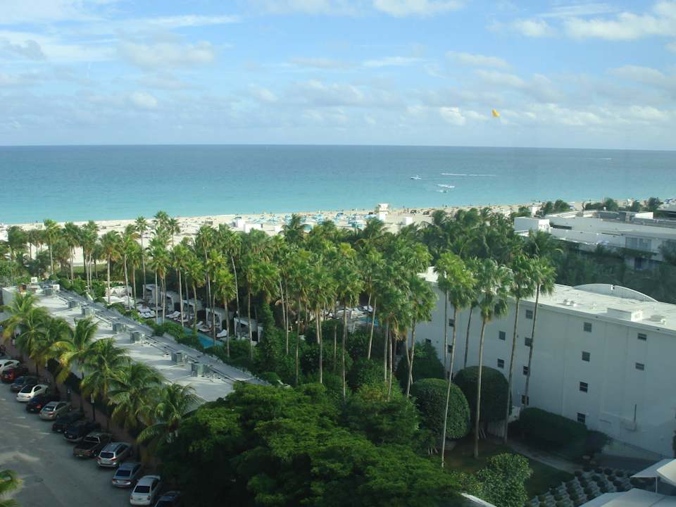 Blick vom Zimmer bei Sonne SLS Hotel South Beach