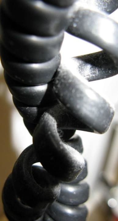 Verschmutztes Föhnkabel Hotel Weitzer Graz