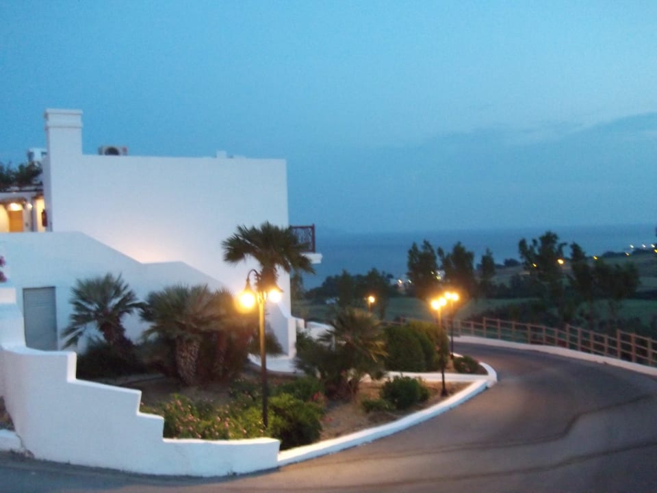 Ночное освещение. Lagas Aegean Village