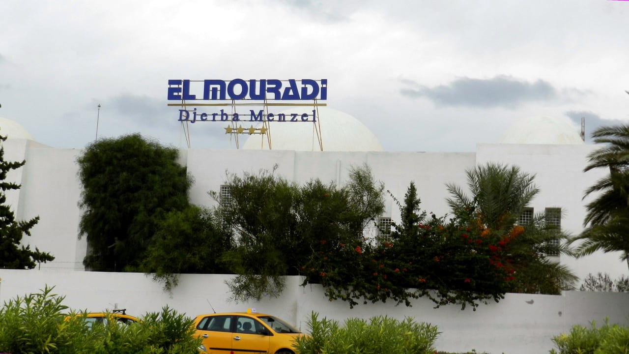 Eingangsbereich Hotel El Mouradi Djerba Menzel