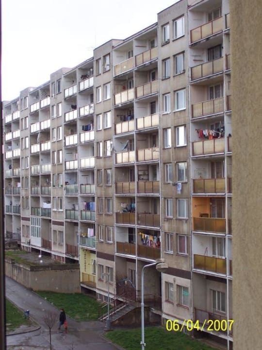 Blick aus unserem Zimmer Hotel Grand