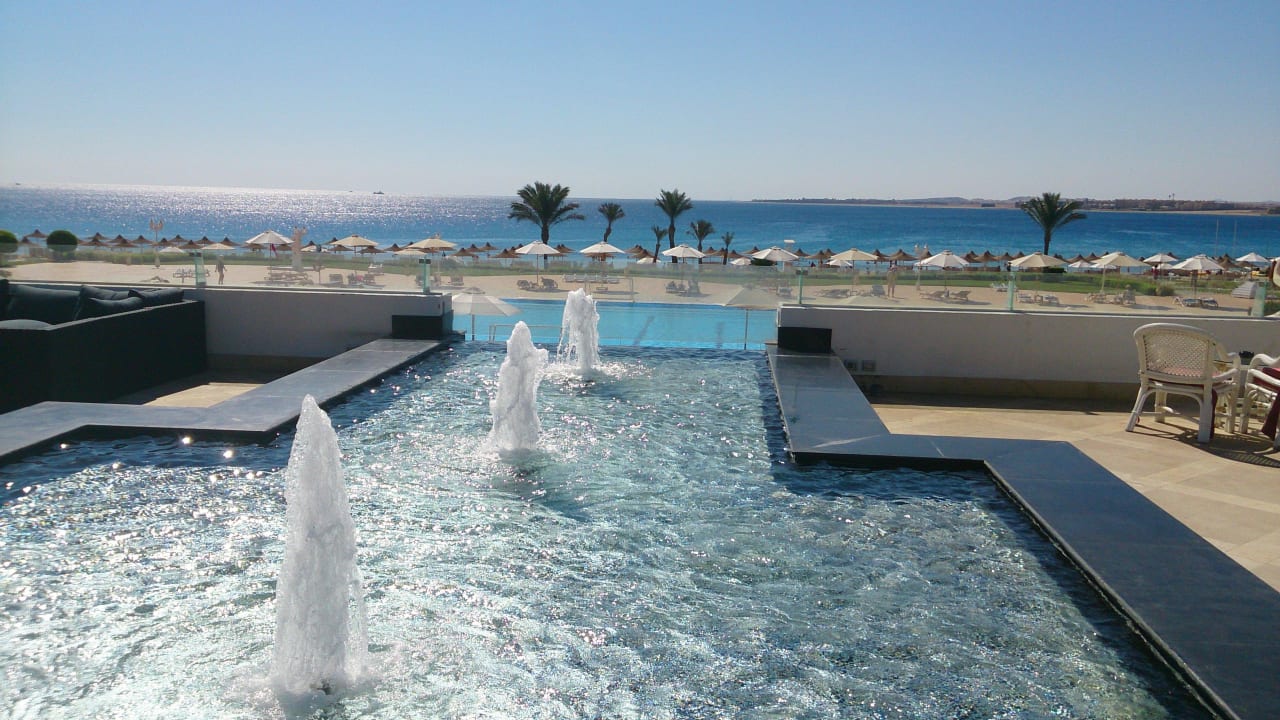 Blick zum Meer Old Palace Resort Sahl Hasheesh