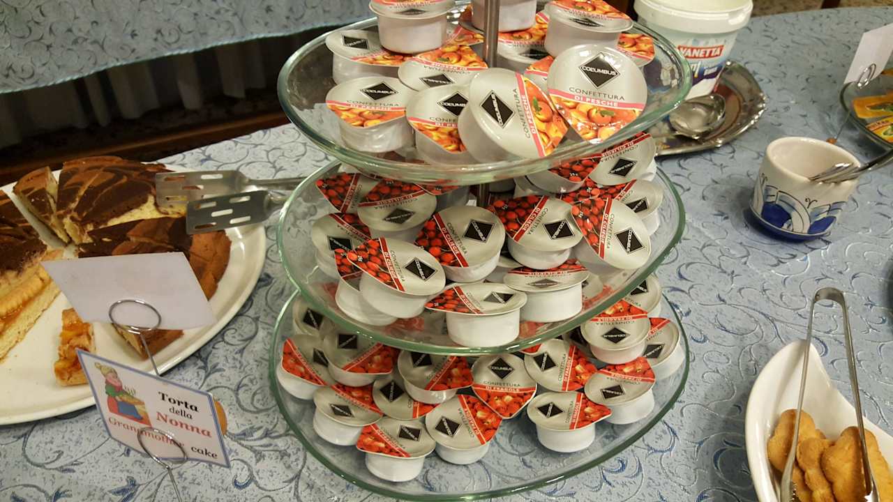 Auswahl beim Frühstück Hotel Astor