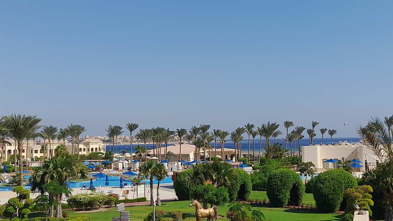 Ausblick Cleopatra Luxury Resort Makadi Bay
