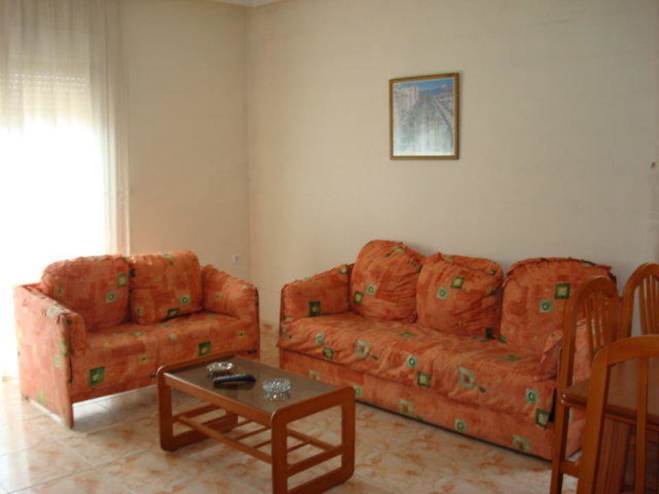 Uno de los salones de los apartamentos Aparthotel Fresno