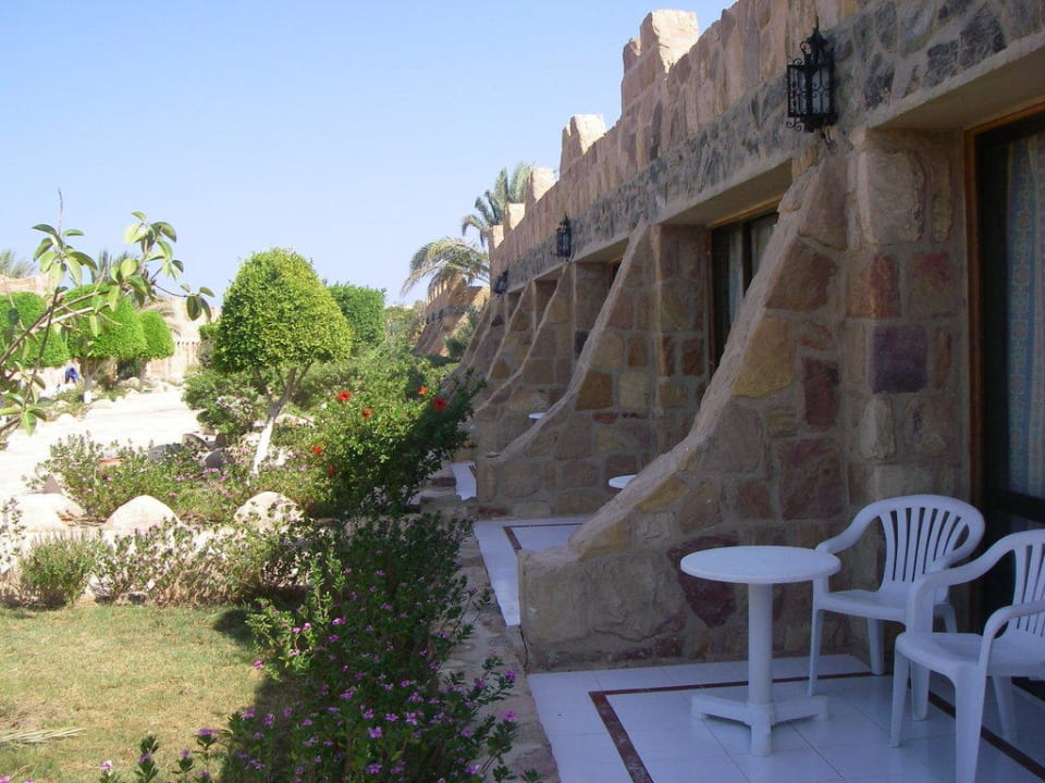 Terrasse von Zimmer 513 Utopia Beach Club