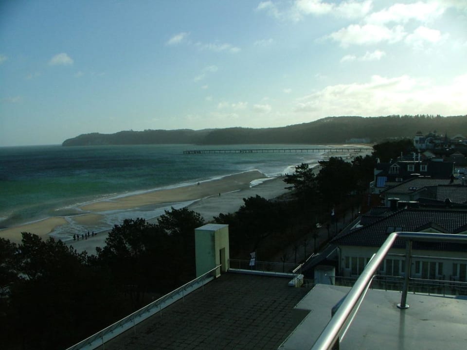 Blick von der Sonnenterrasse Arkona Strandhotel